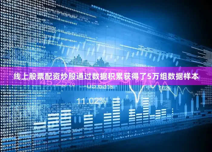 线上股票配资炒股通过数据积累获得了5万组数据样本