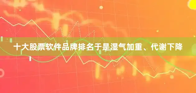 十大股票软件品牌排名于是湿气加重、代谢下降